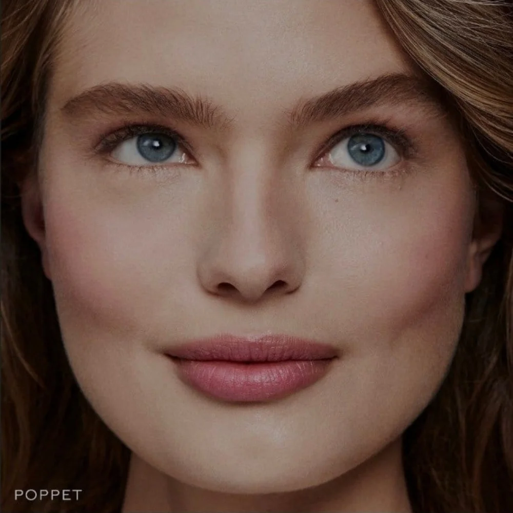 Westman Atelier MINI Baby Cheeks Lip+Cheek Cream Blush Stick POPPET/Poppy Pink. - Picture 4 of 5